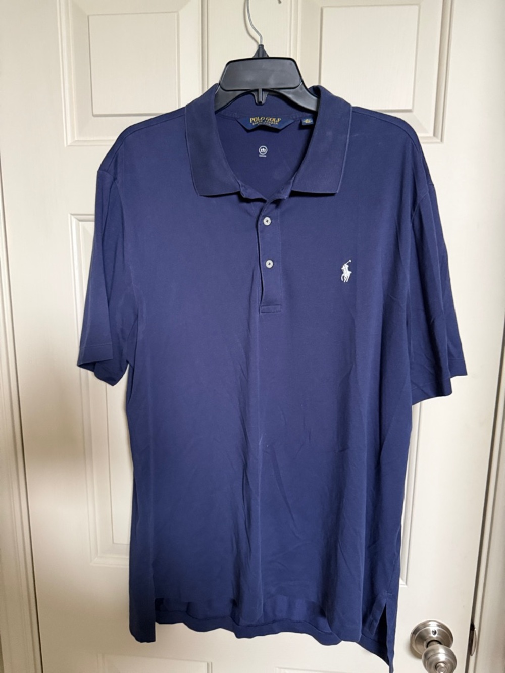 Polo by Ralph Lauren Navy Short-Sleeve Pique Polo